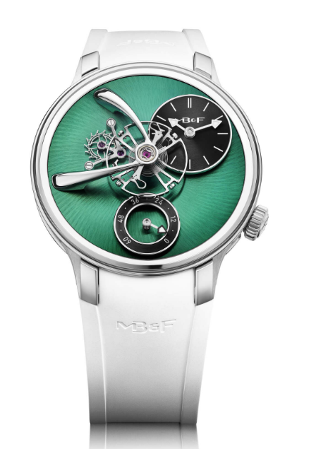 MB&F Legacy Machine 101 EVO LM101 EVO Ti Green Replica Watch